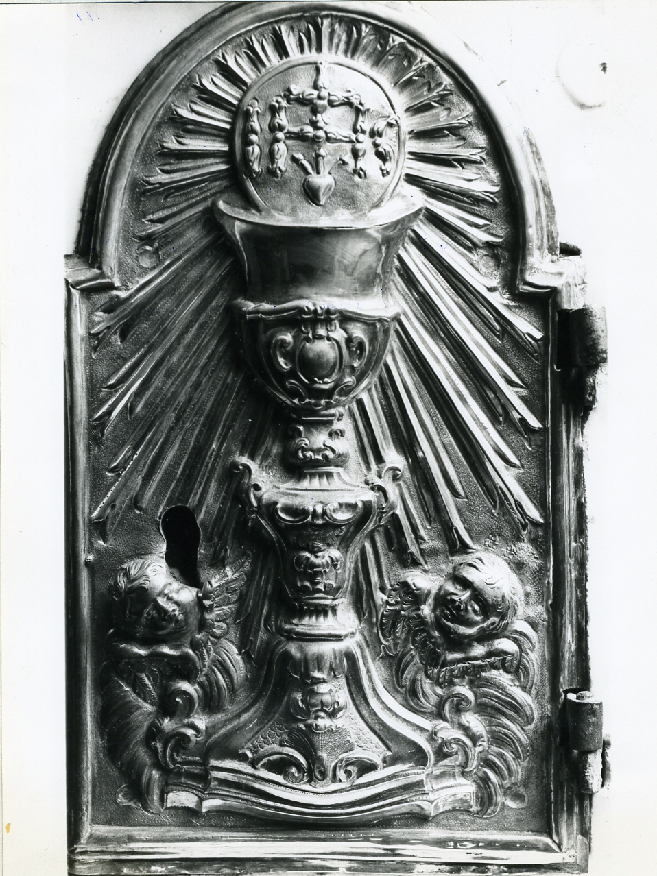 sportello di tabernacolo - bottega campana (sec. XVIII)