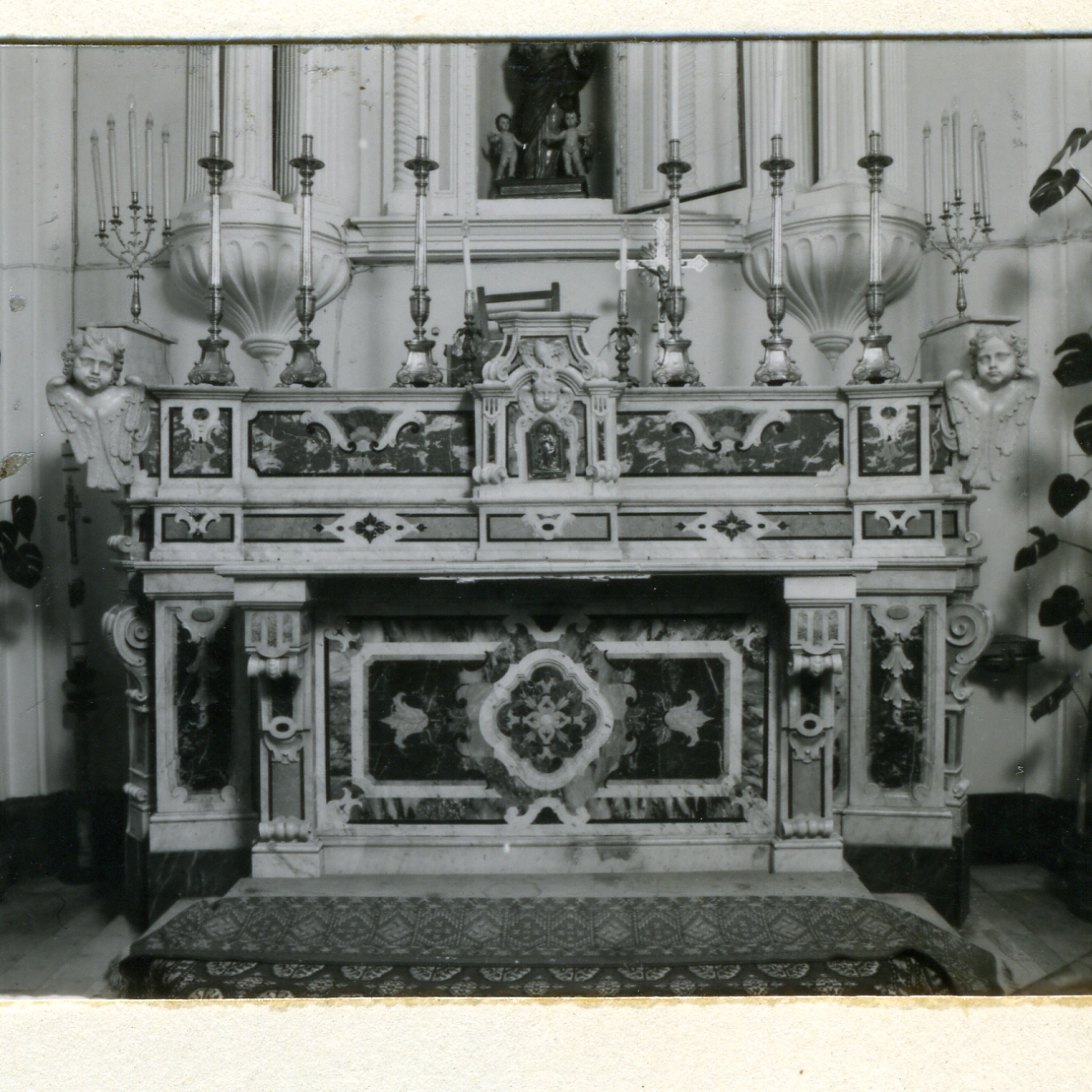 sportello di tabernacolo - bottega napoletana (seconda metà sec. XVIII)
