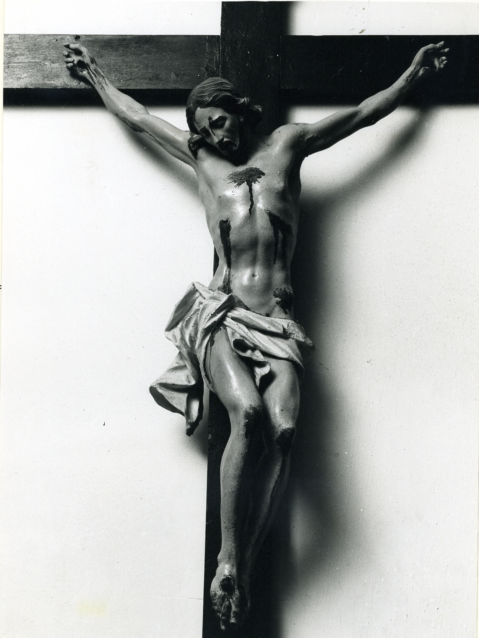 crocifisso - bottega campana (prima metà sec. XIX)