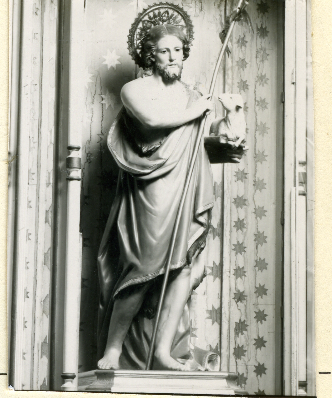 San Giovanni Battista (statua) - bottega campana (fine sec. XIX)