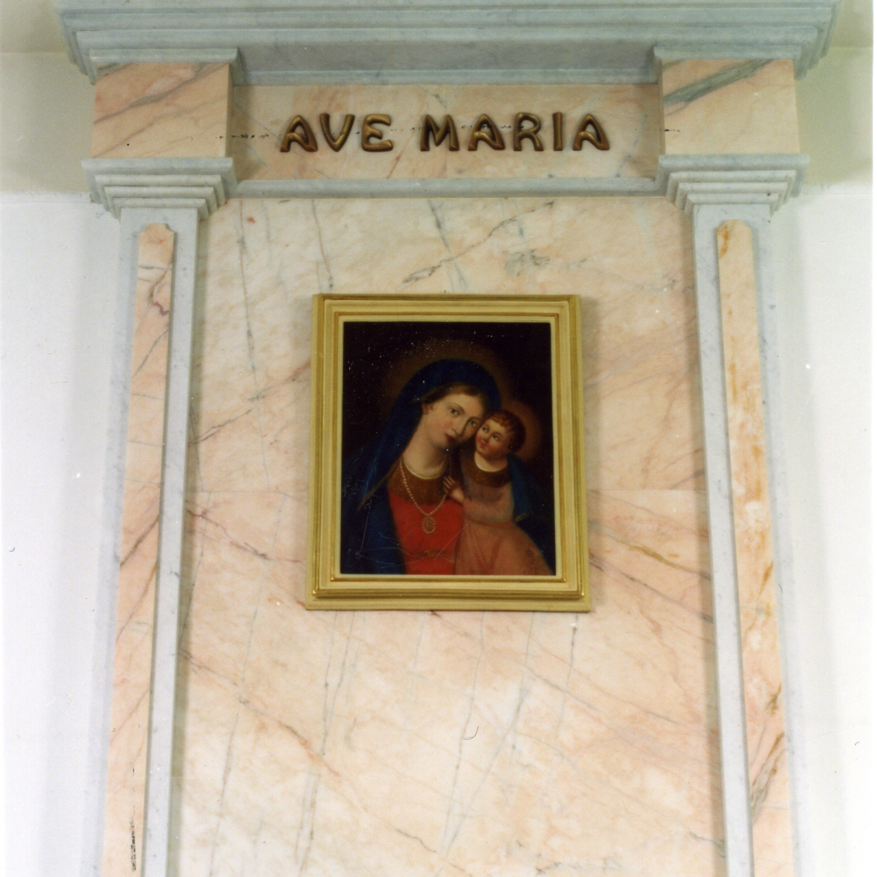 Madonna con Bambino (dipinto) - ambito napoletano (fine sec. XIX)