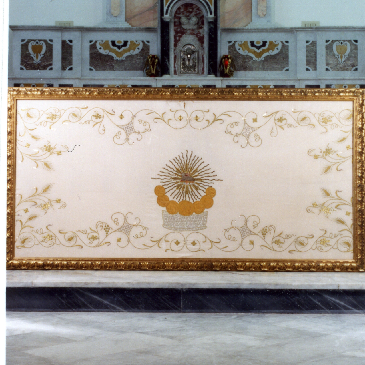 paliotto - manifattura napoletana (primo quarto sec. XX)