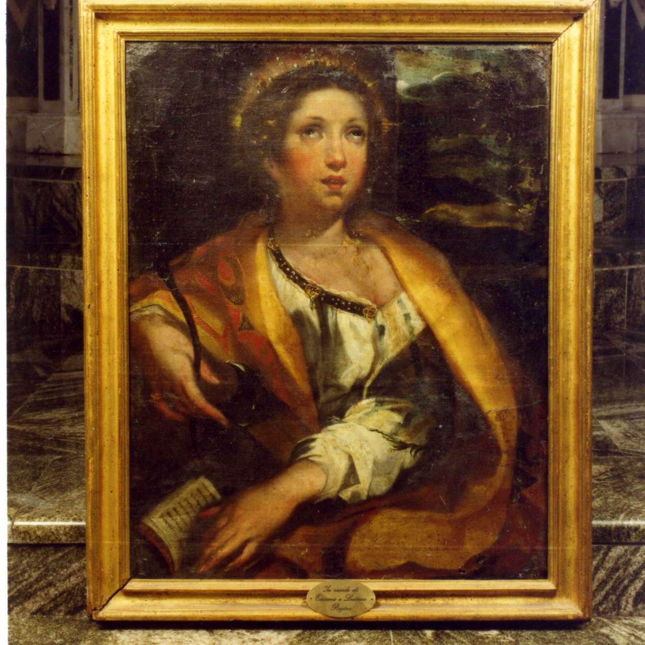 Santa Caterina d'Alessandria (dipinto) - ambito napoletano (metà sec. XVIII)