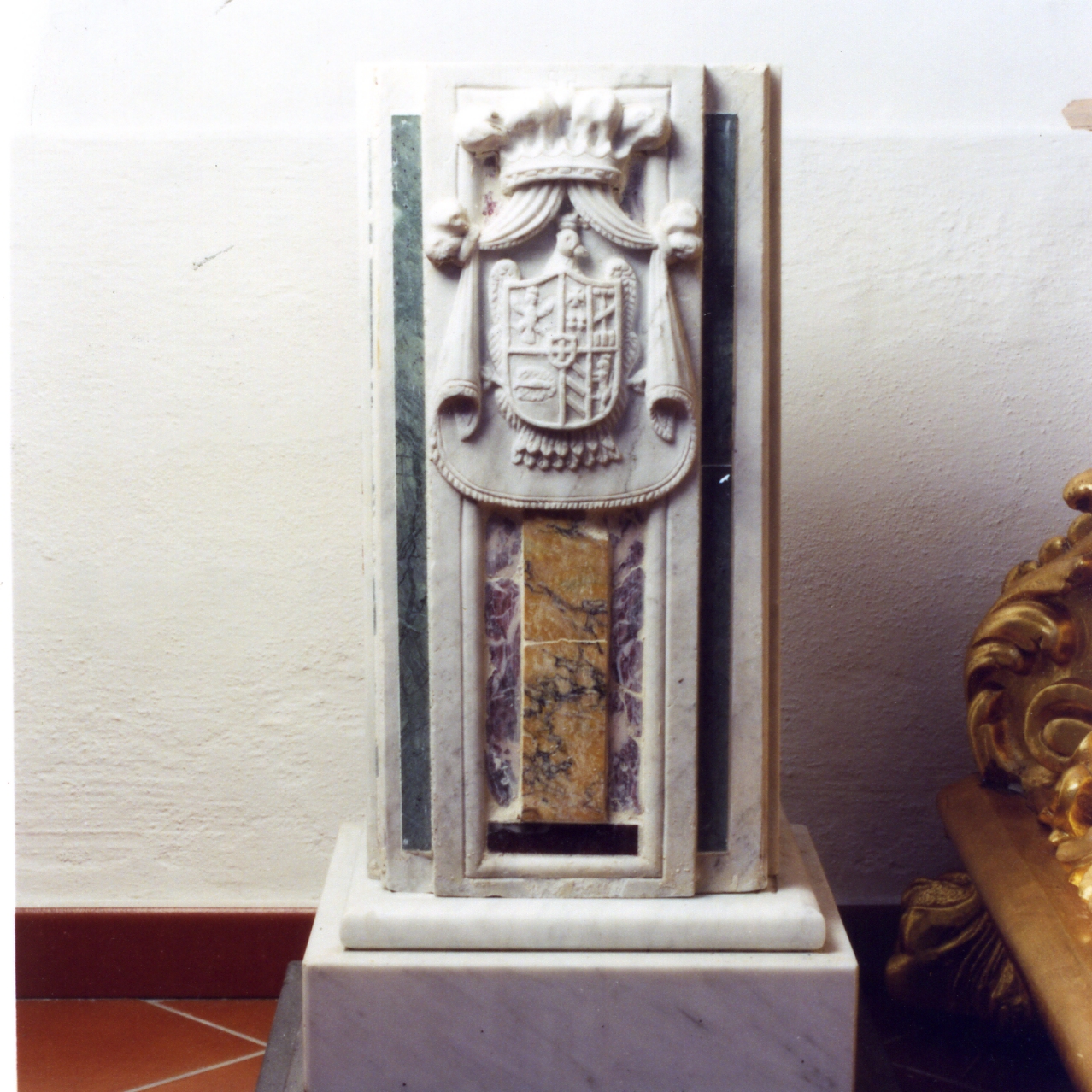 stemma (rilievo) - bottega napoletana (metà sec. XVIII)