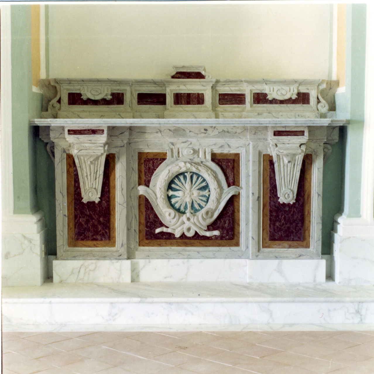 altare, serie - bottega napoletana (seconda metà sec. XVIII)