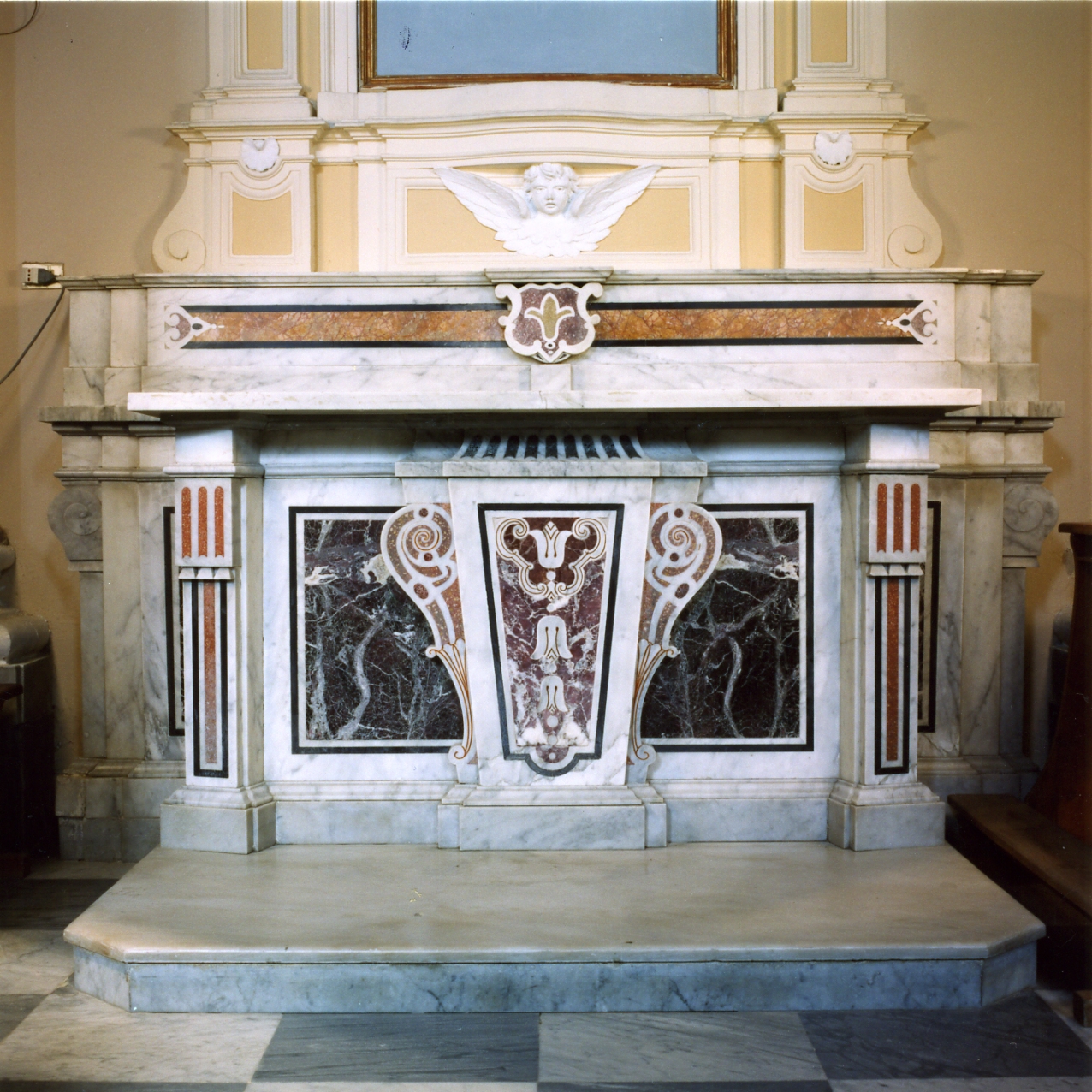 altare - bottega napoletana (fine sec. XIX)