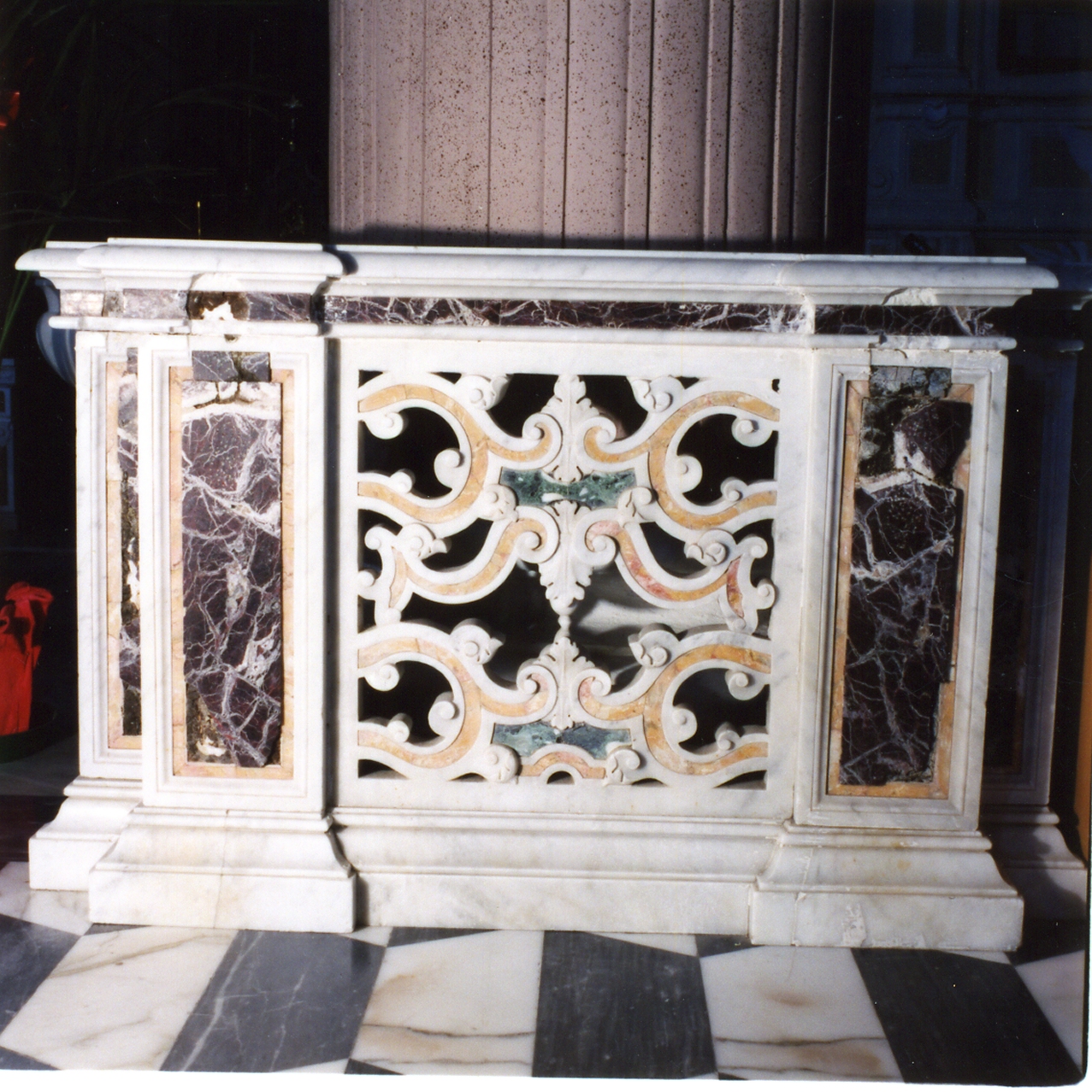 balaustrata - bottega napoletana (metà sec. XVIII)