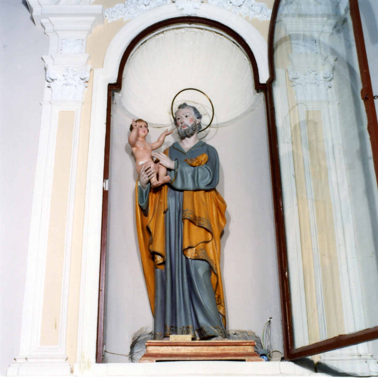 San Giuseppe e Gesù Bambino (statua) - bottega napoletana (prima metà sec. XX)
