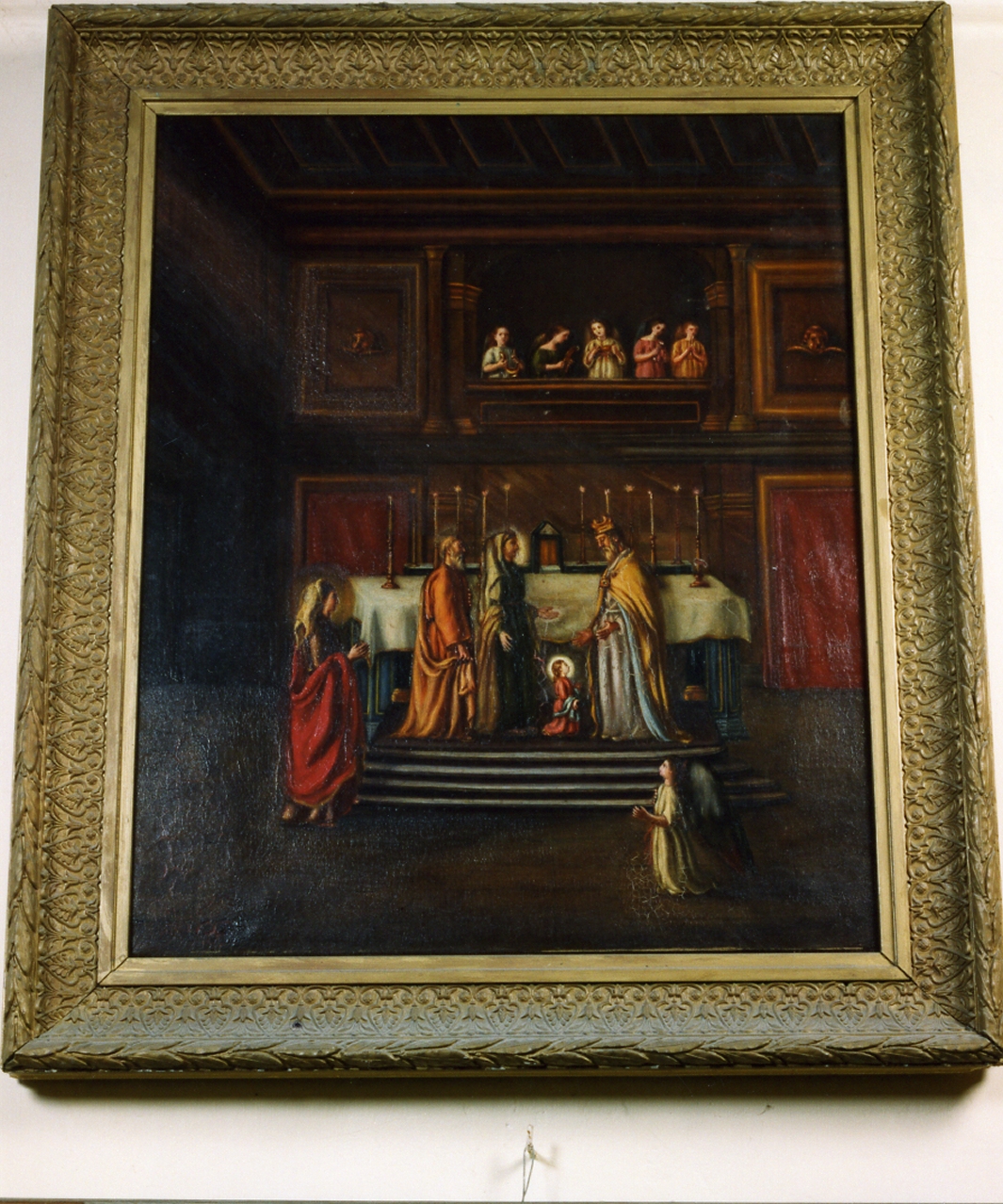 presentazione di Maria Vergine al tempio (dipinto) di Gardi L (fine/inizio secc. XIX/ XX)