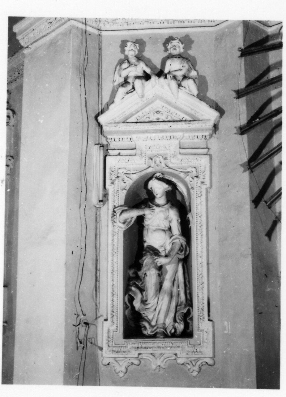 allegoria della Giustizia (scultura) - bottega napoletana (prima metà sec. XVIII)
