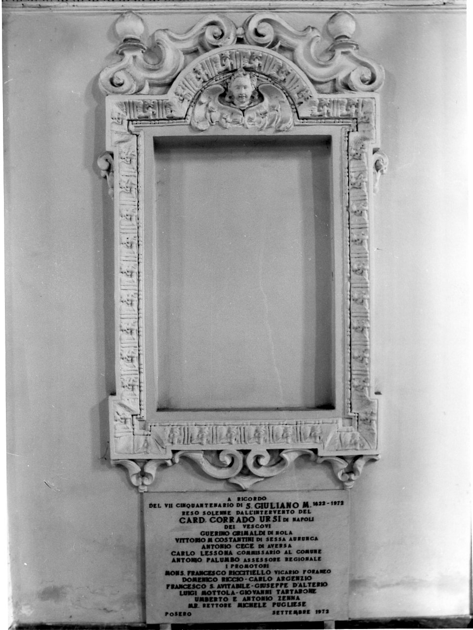 cornice - bottega napoletana (prima metà sec. XVIII)