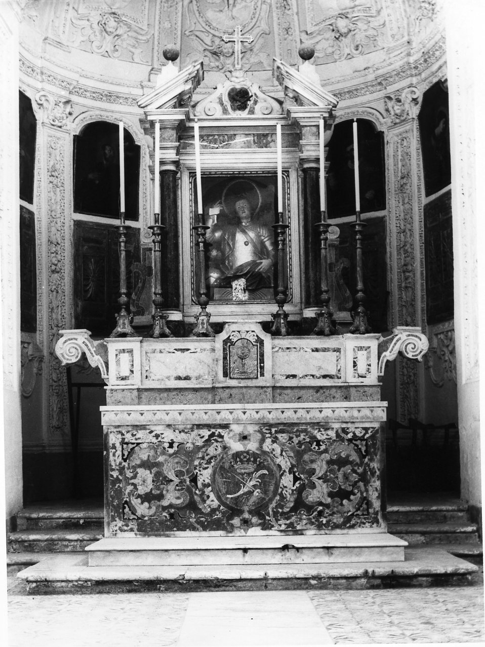 altare, serie - bottega napoletana (sec. XVII)