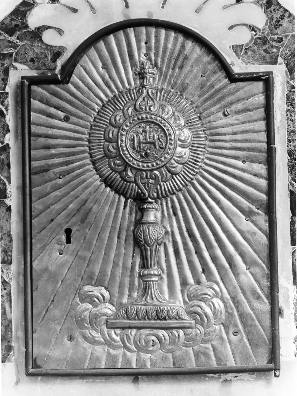 sportello di tabernacolo - bottega napoletana (secondo quarto sec. XVII)