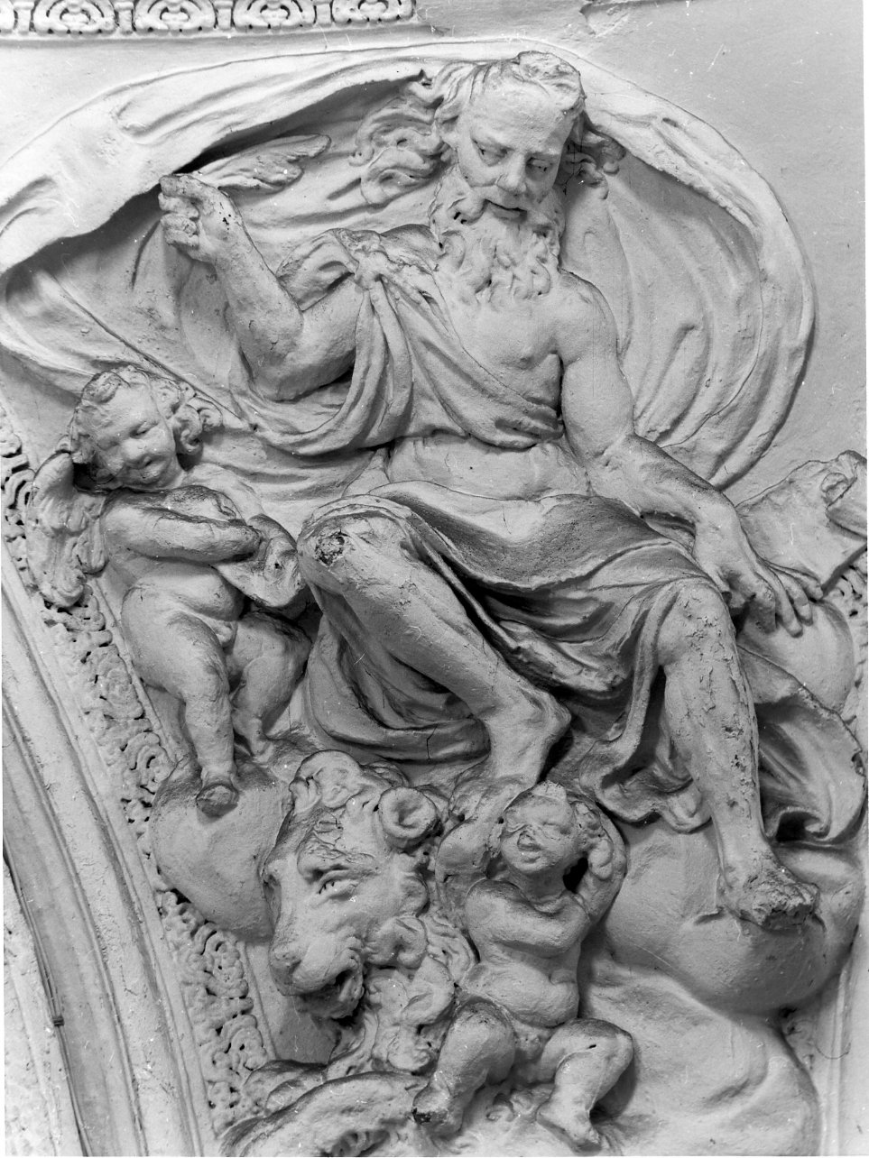 San Marco Evangelista (rilievo) - bottega napoletana (prima metà sec. XVIII)