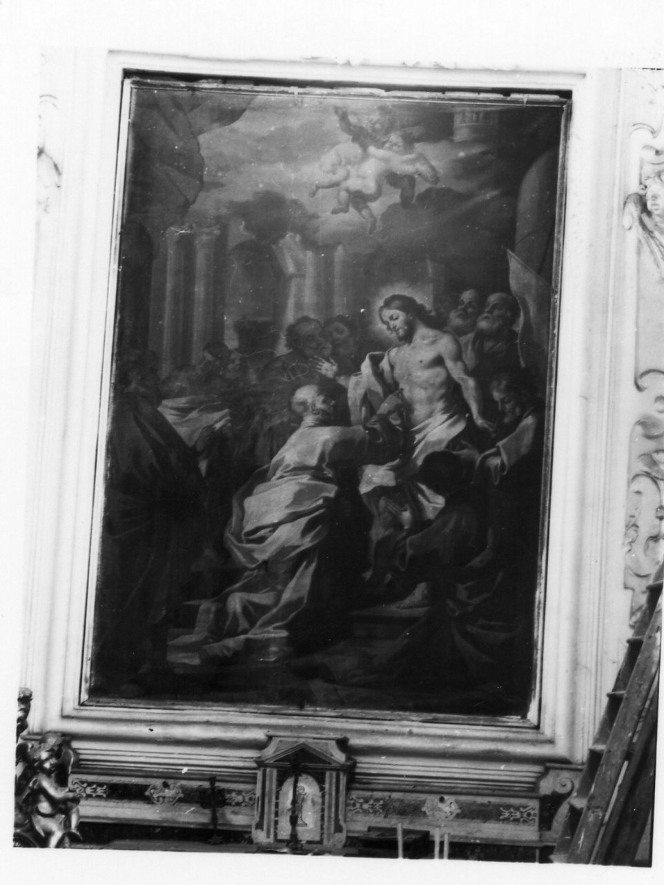 incredulità di San Tommaso (dipinto) di Giordano Luca (seconda metà sec. XVII)