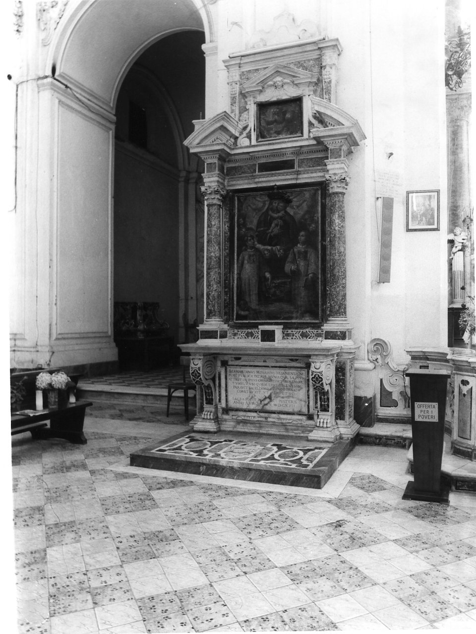 altare - bottega napoletana (sec. XVII)