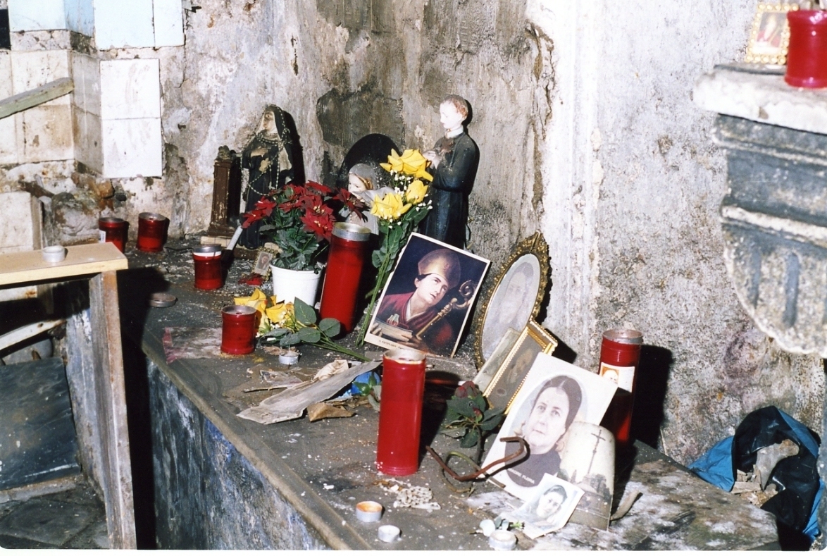 Anime del Purgatorio (nicchia) - bottega napoletana (sec. XX)