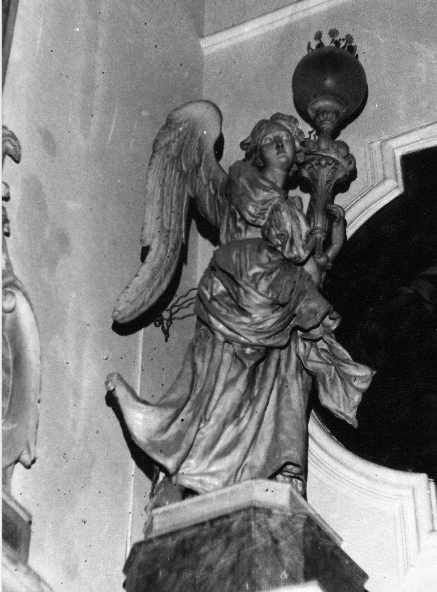 angeli portacandelabri (statua) - bottega napoletana (fine sec. XVIII)