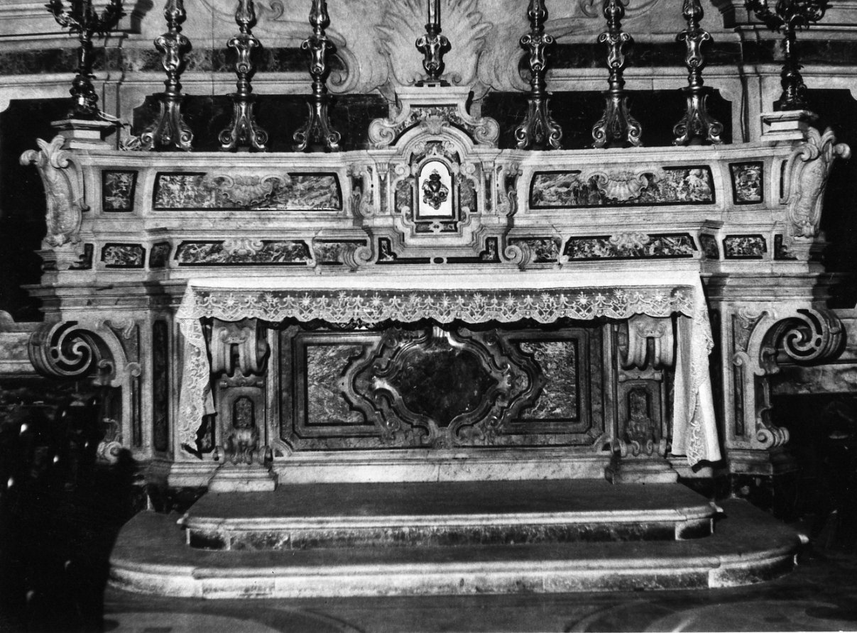 altare - bottega napoletana (sec. XVIII)