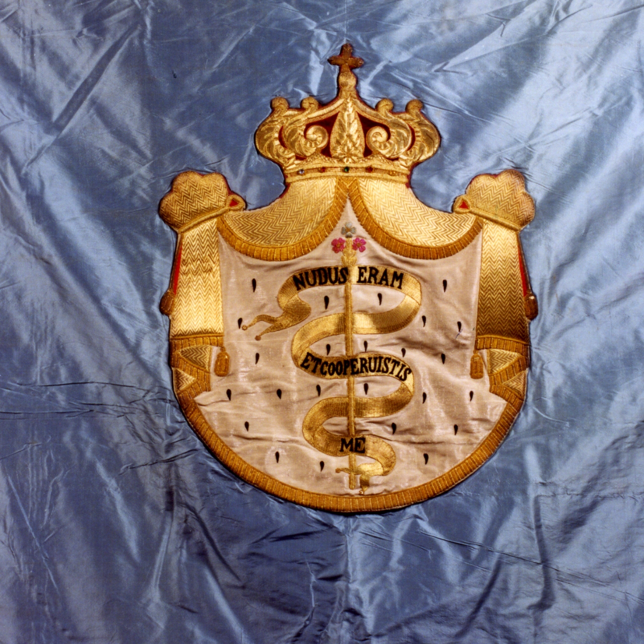 vessillo - manifattura Italia meridionale (seconda metà sec. XIX)