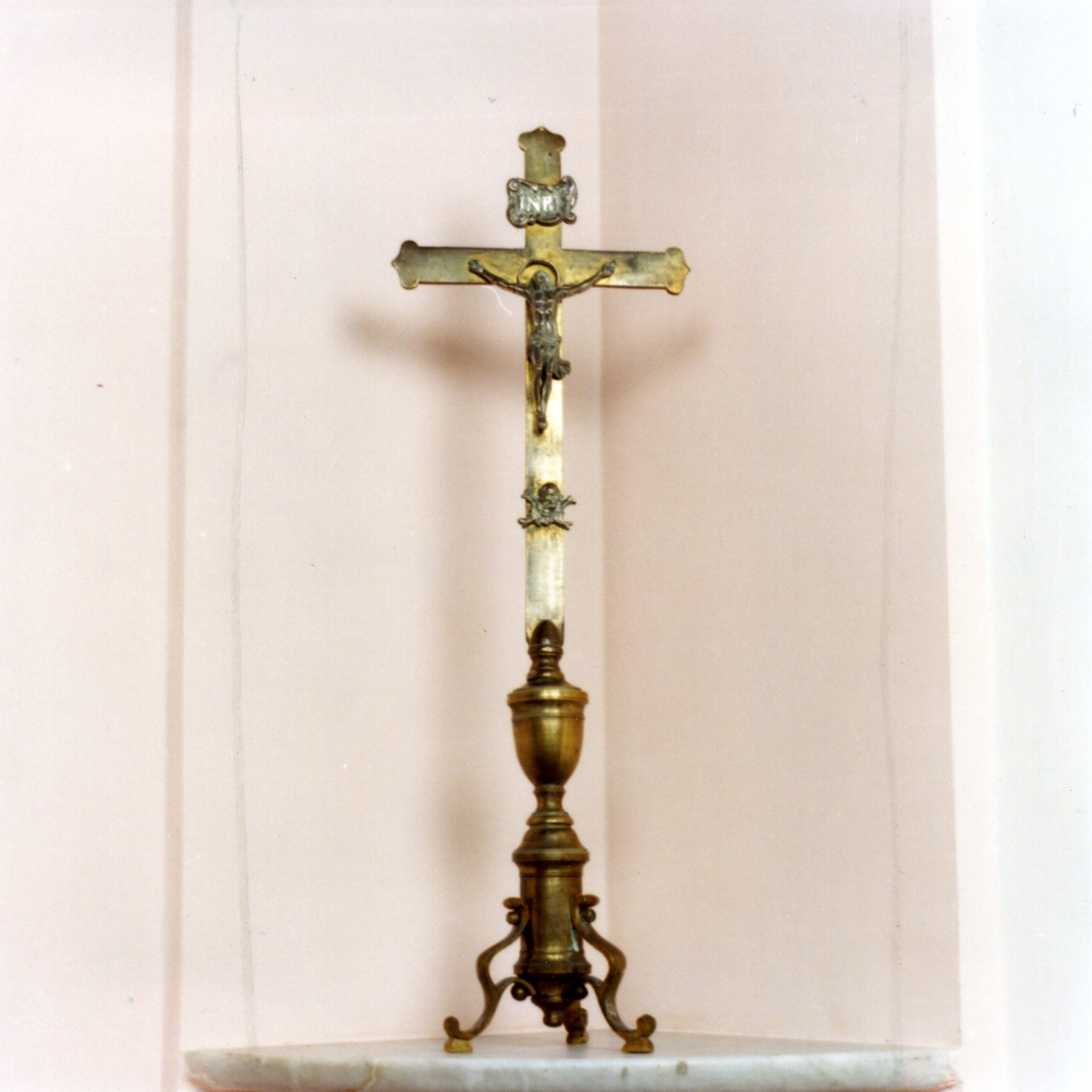 croce d'altare - bottega napoletana (prima metà sec. XIX)