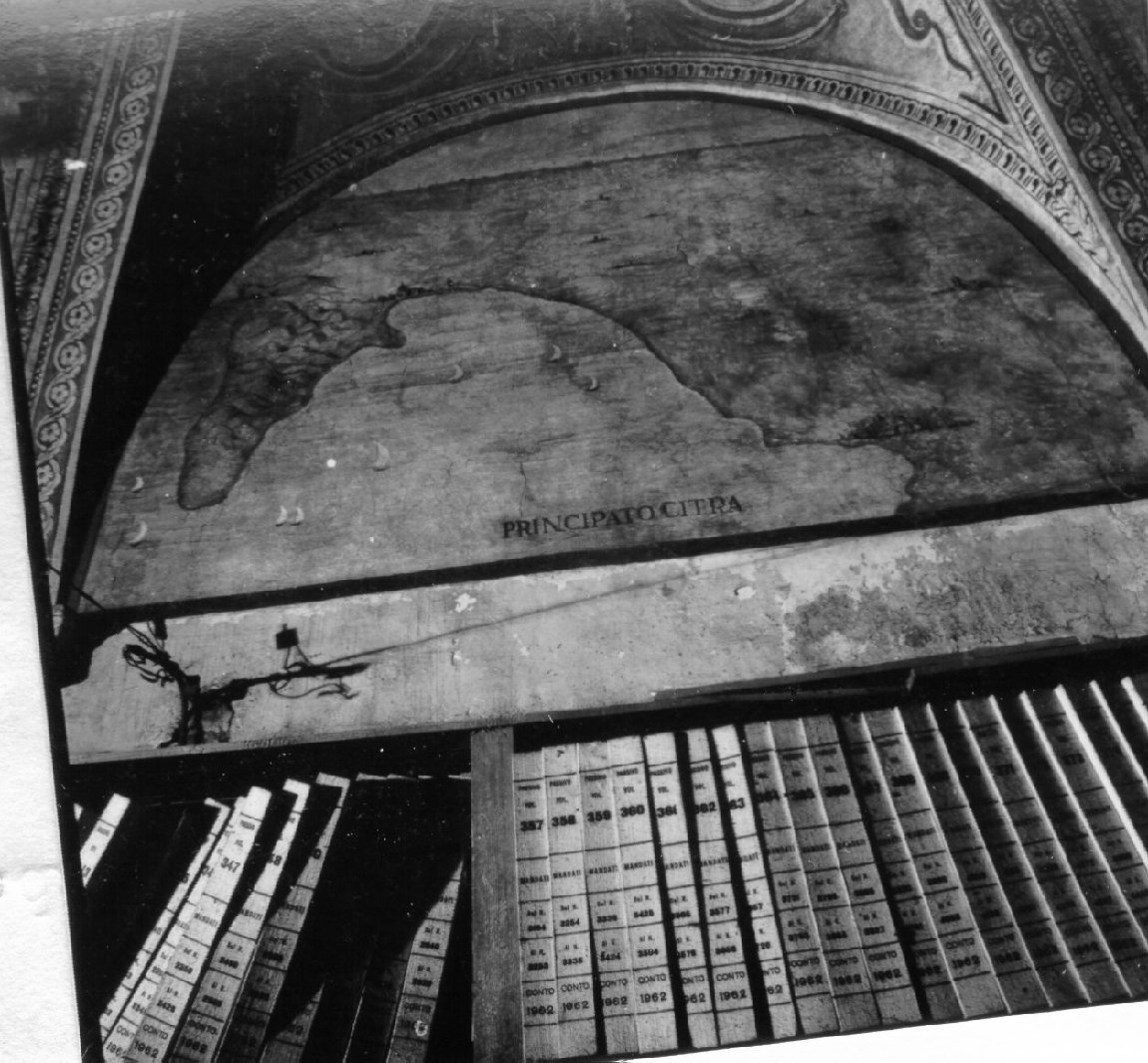 veduta della provincia del principato citra (dipinto, elemento d'insieme) di Rodriguez Luigi (e aiuti) (primo quarto sec. XVII)