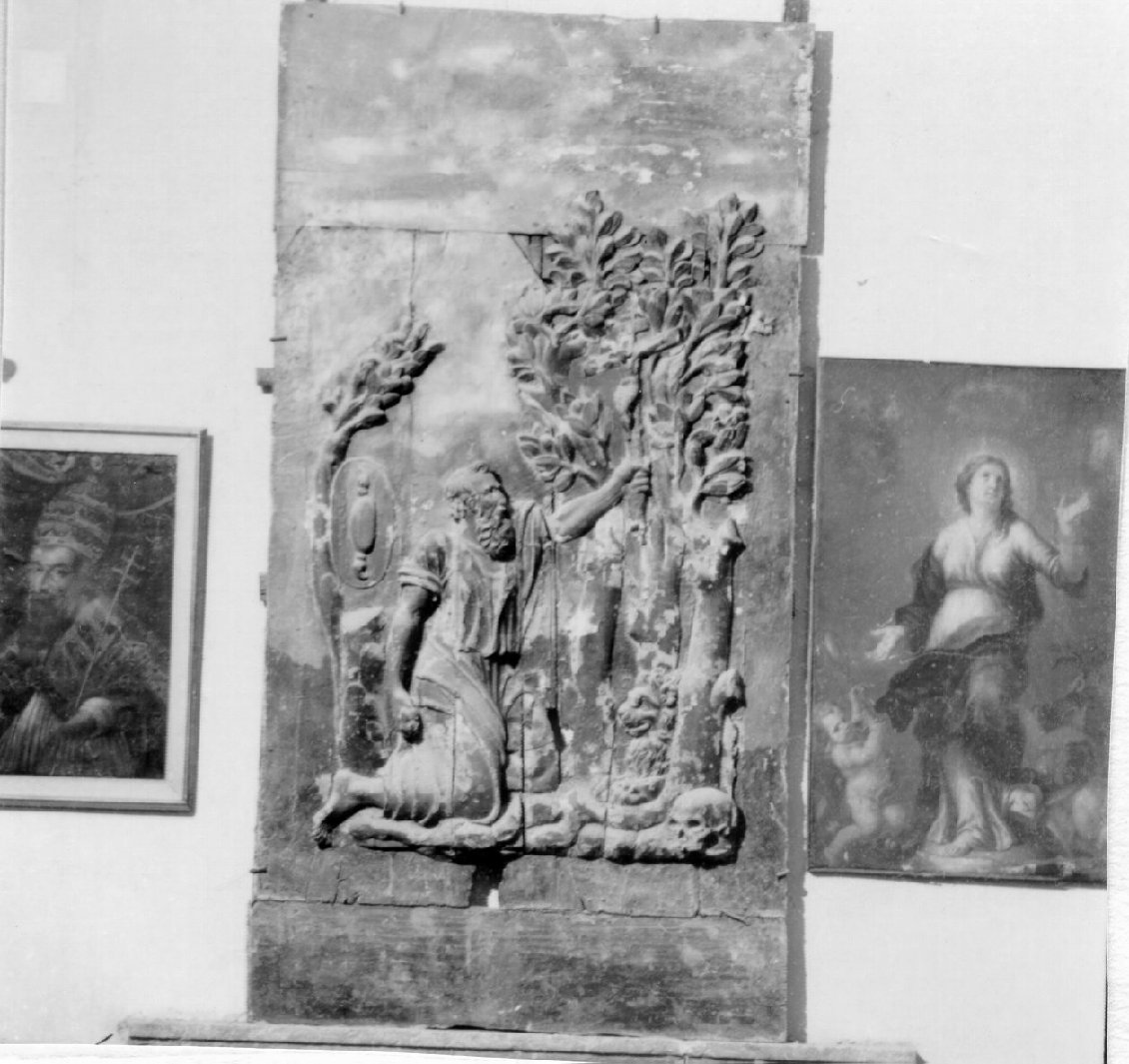 San Girolamo (rilievo) - bottega napoletana (metà sec. XVI)