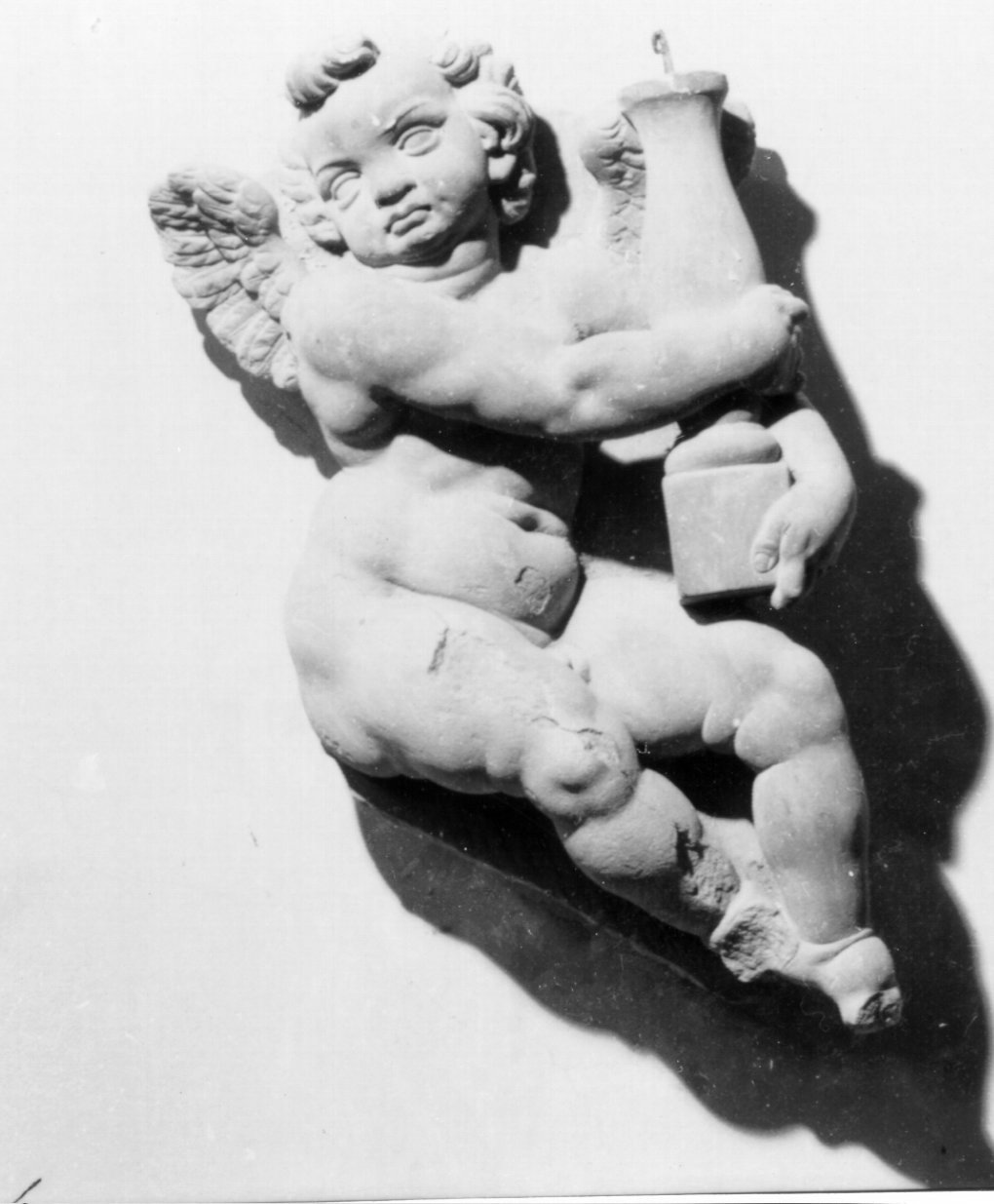 putto (scultura, serie) - bottega napoletana (metà sec. XVII)