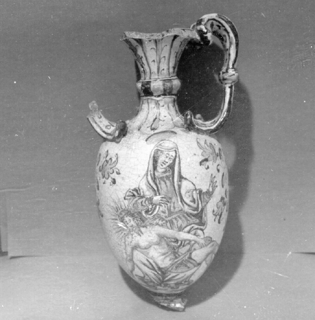 vaso - bottega campana (metà sec. XVIII)