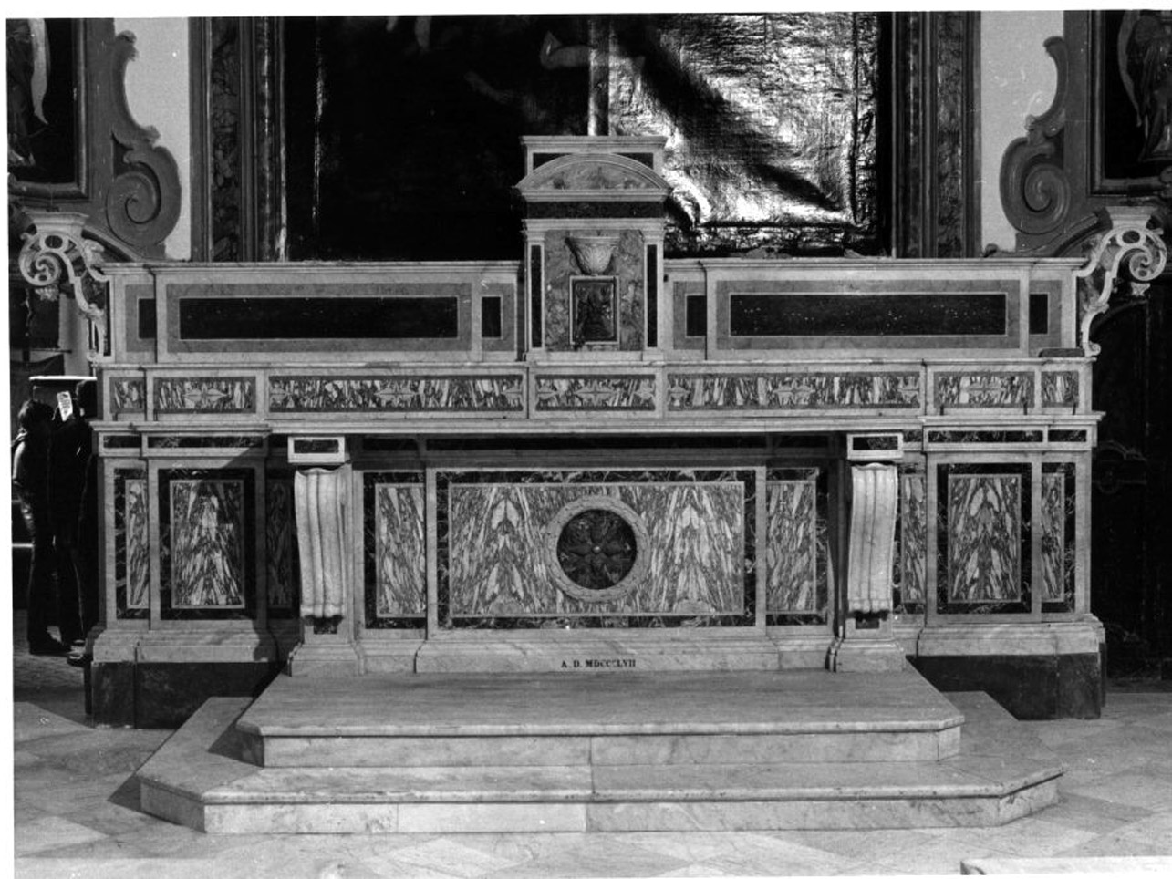 altare maggiore - bottega napoletana (sec. XIX)