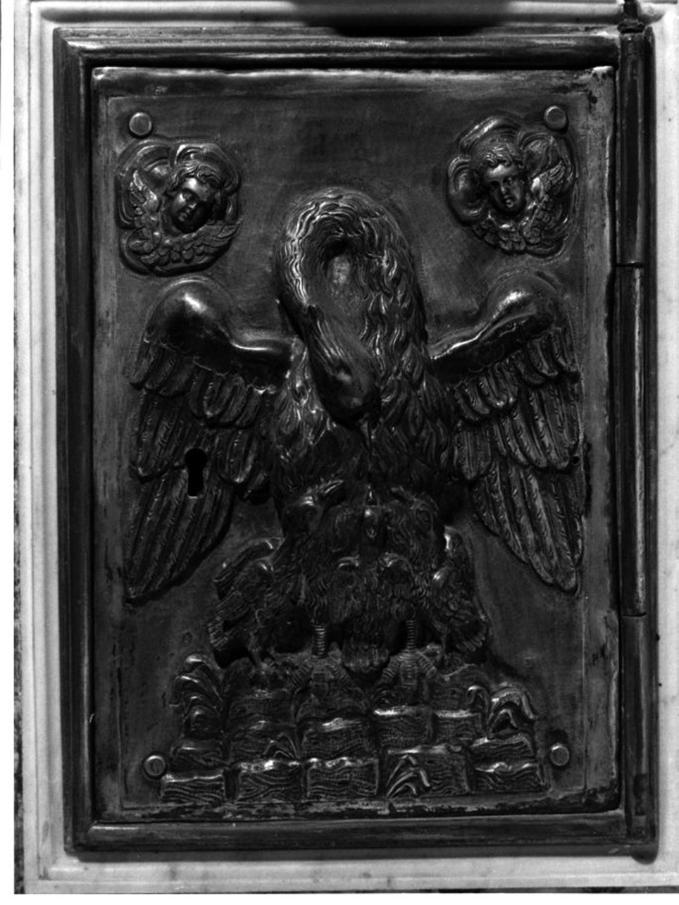 sportello di tabernacolo - bottega napoletana (seconda metà sec. XIX)