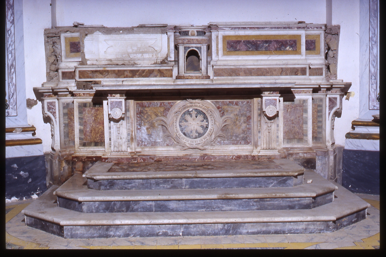 altare - ambito napoletano (seconda metà sec. XVIII)