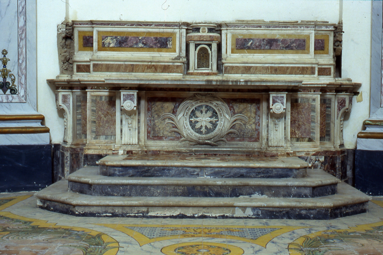 altare - bottega napoletana (seconda metà sec. XVIII)