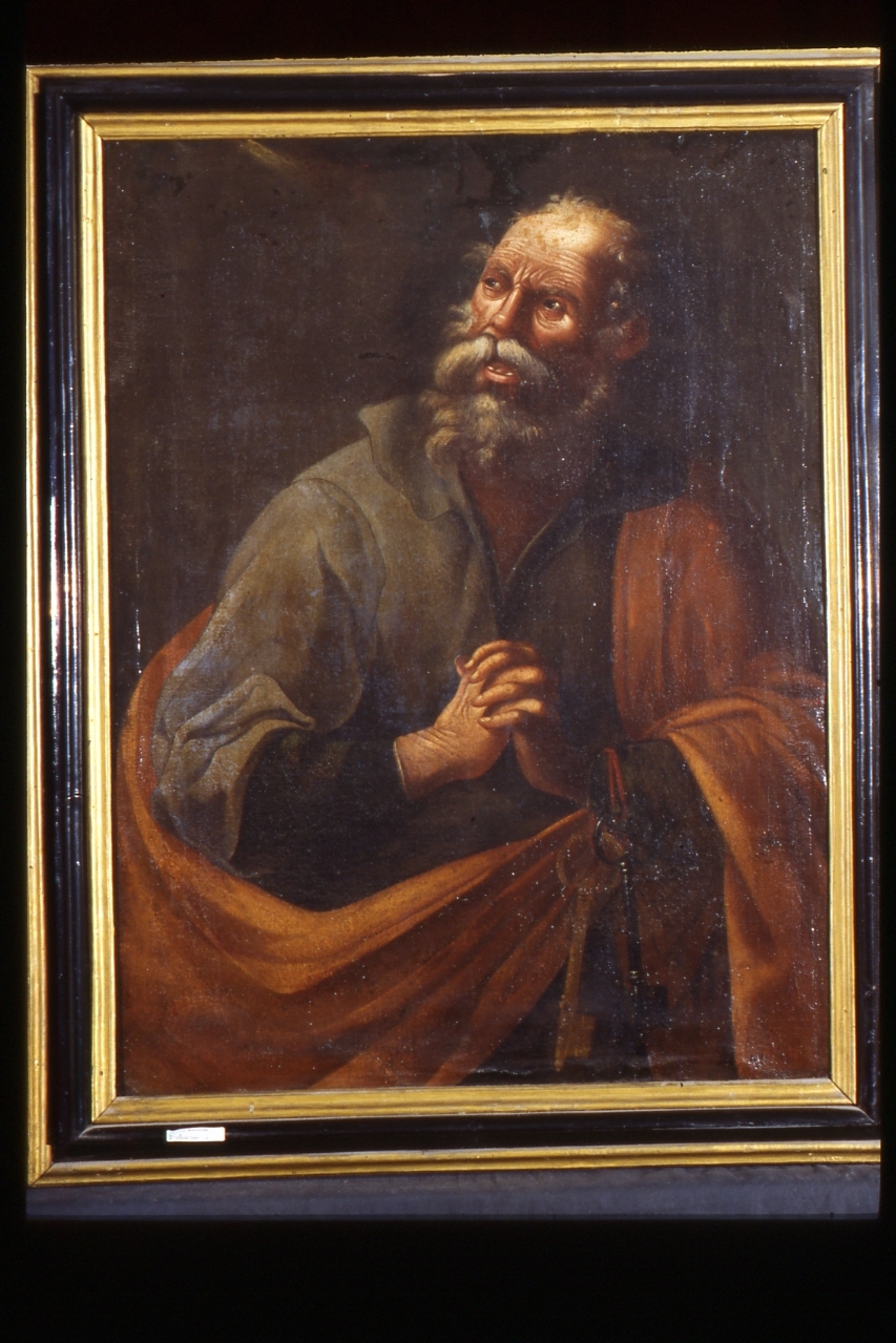 San Pietro Apostolo (dipinto) di De Ribera Jusepe detto Spagnoletto (maniera) (metà sec. XVII)