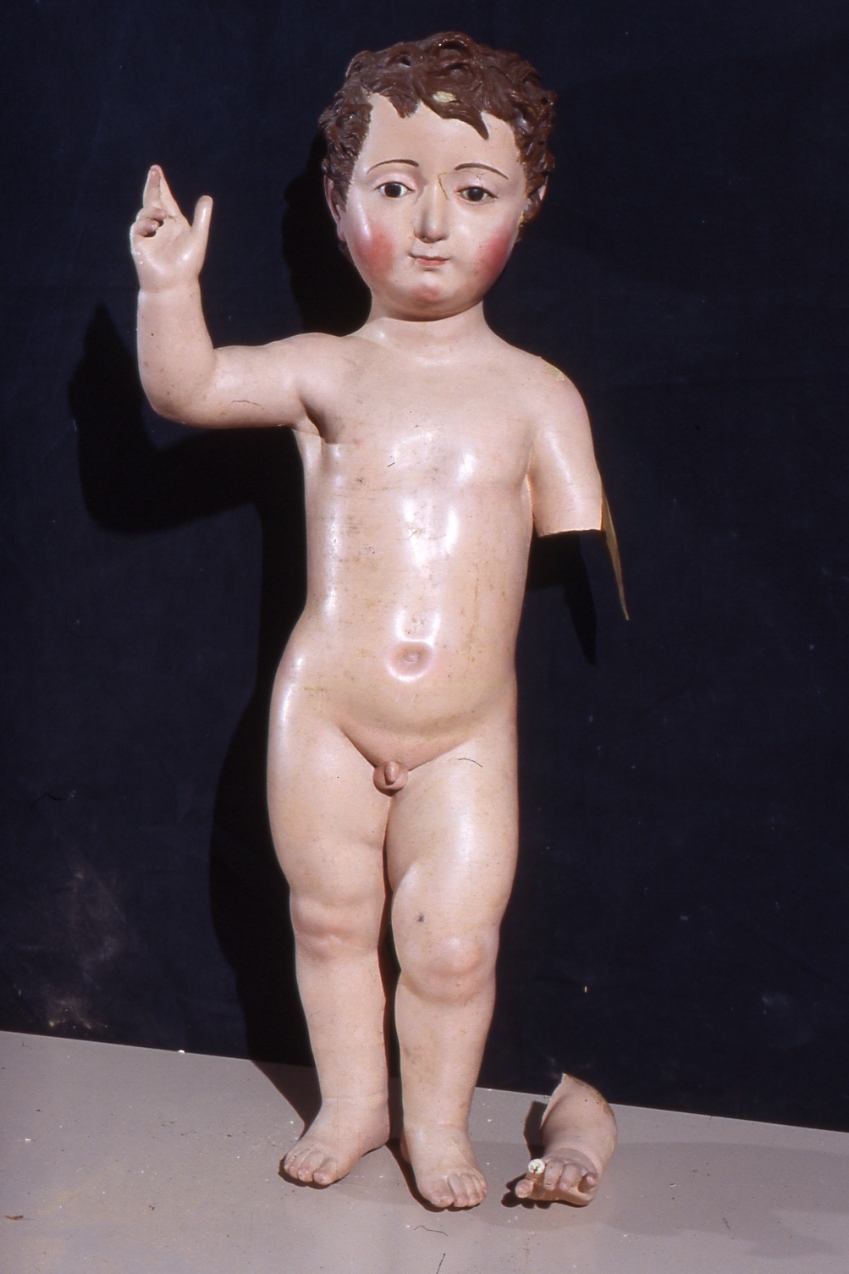 Gesù Bambino (statuetta devozionale) - bottega napoletana (secondo quarto sec. XX)