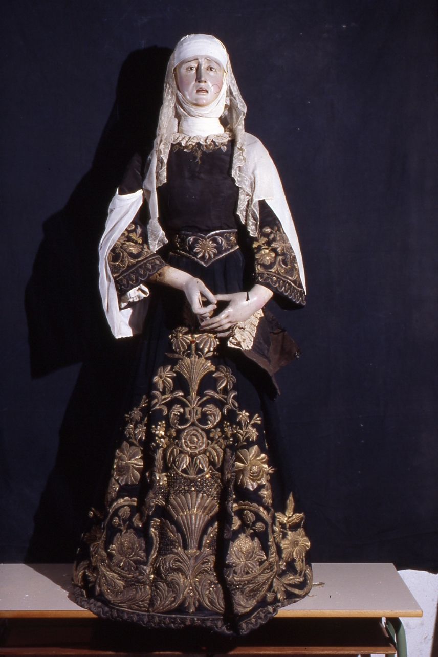 Madonna Addolorata (statua) - bottega napoletana (prima metà sec. XIX)