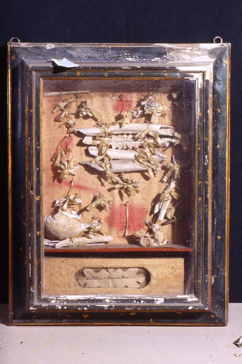 reliquiario - bottega napoletana (seconda metà sec. XIX)