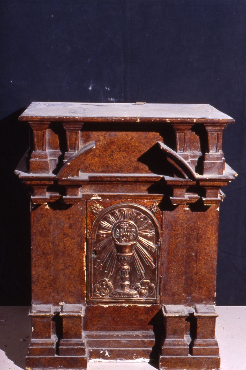 tabernacolo - bottega napoletana (fine sec. XIX)