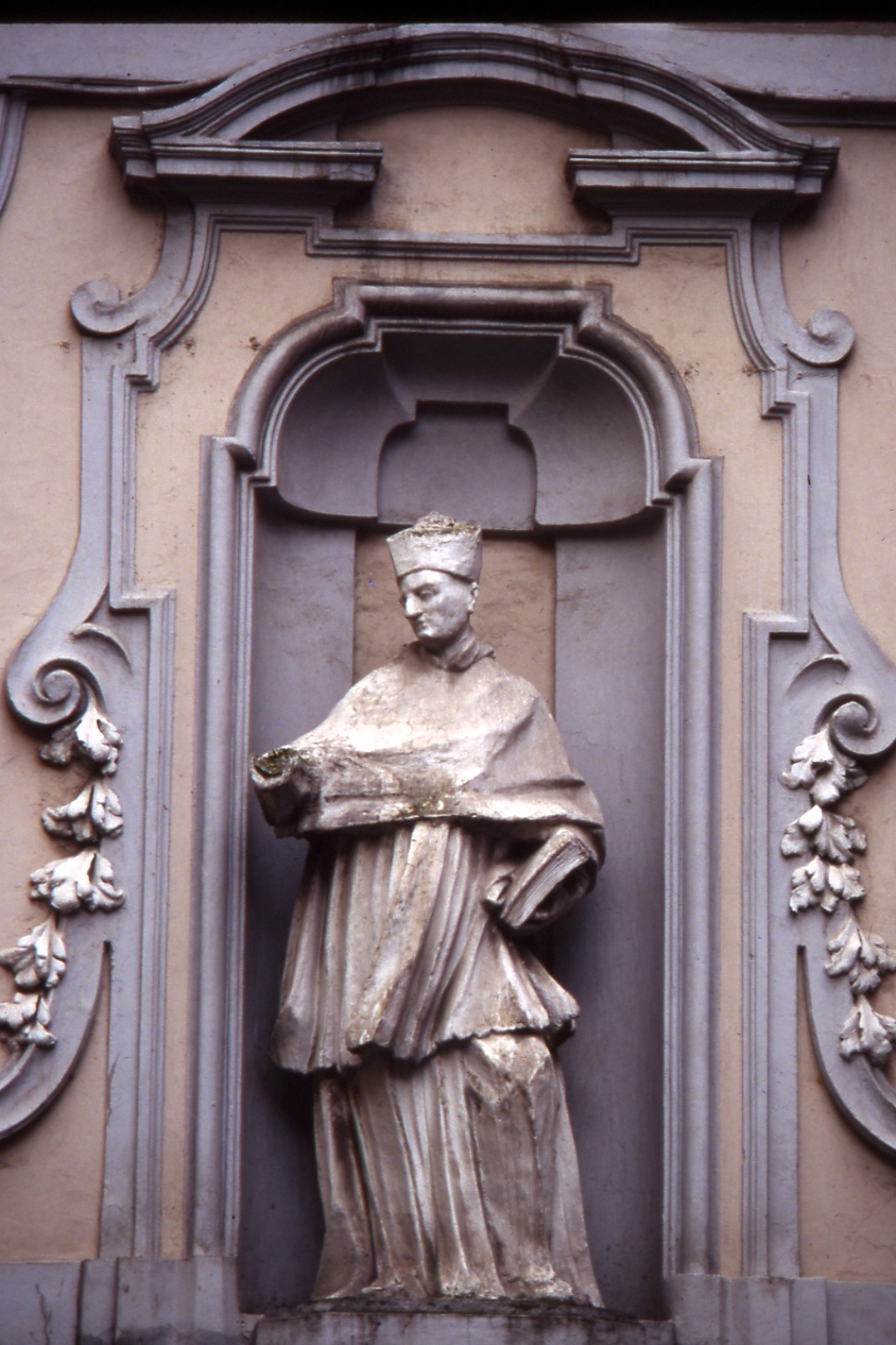 San Carlo Borromeo (statua, elemento d'insieme) di Pini Enrico, Scarola Giuseppe (metà sec. XVIII)