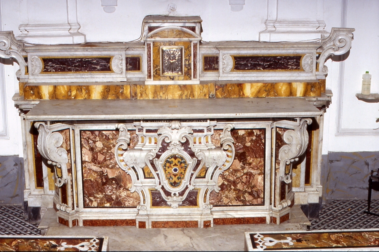 altare - bottega napoletana (seconda metà sec. XVIII)