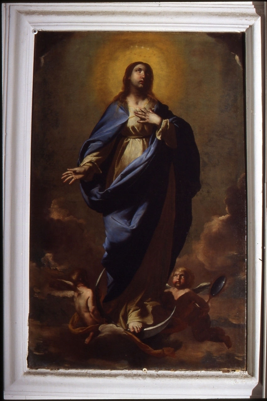Immacolata Concezione (dipinto, elemento d'insieme) di De Bellis Antonio (sec. XVII)