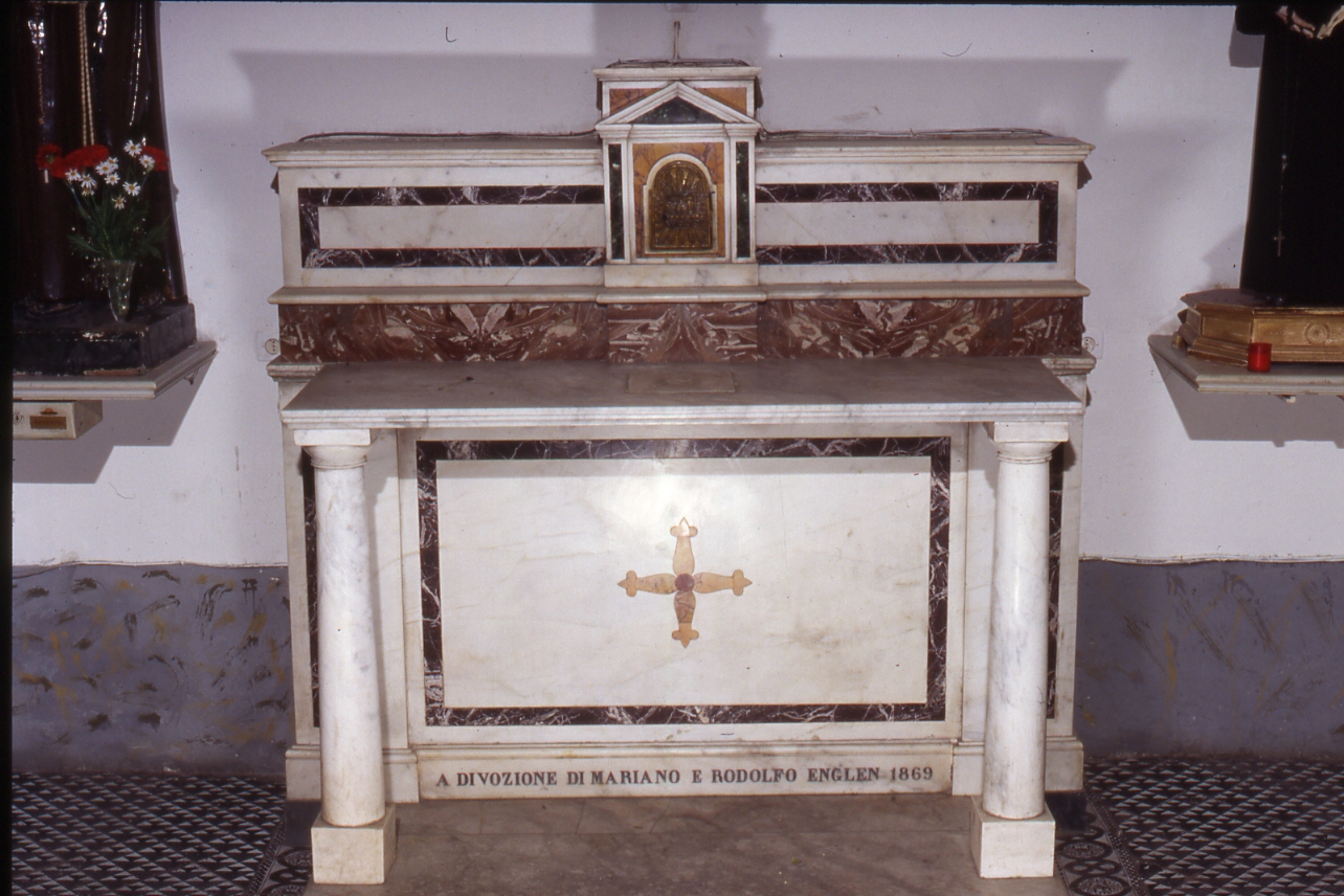 altare, insieme - bottega napoletana (sec. XIX)