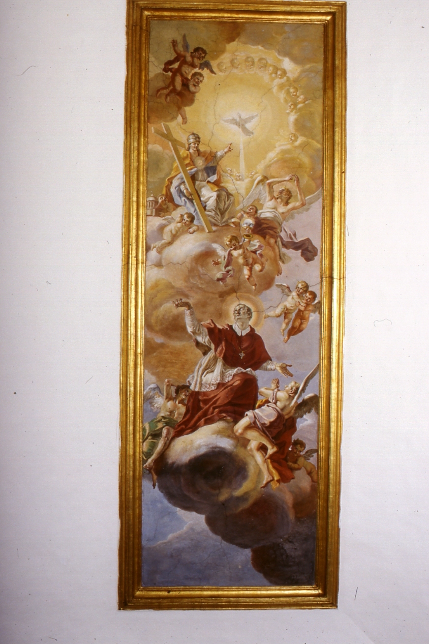 gloria di San Carlo (dipinto, elemento d'insieme) di Torre Benedetto (sec. XVIII)
