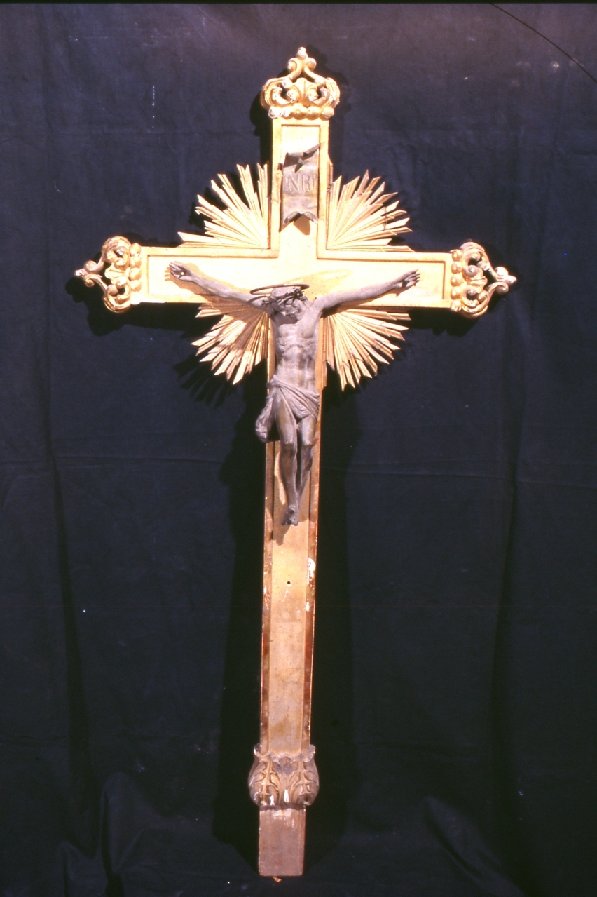 croce d'altare - bottega napoletana (ultimo quarto sec. XIX)