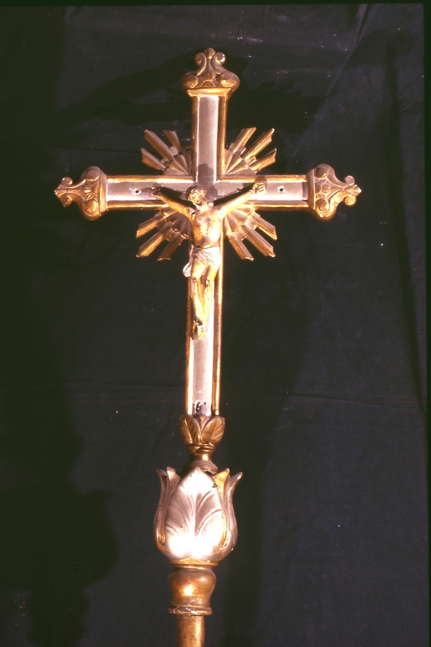 croce - bottega napoletana (fine/inizio secc. XIX/ XX)