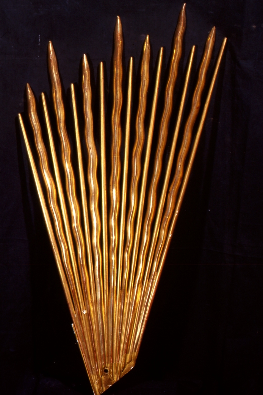 aureola di statua - bottega napoletana (inizio sec. XX)