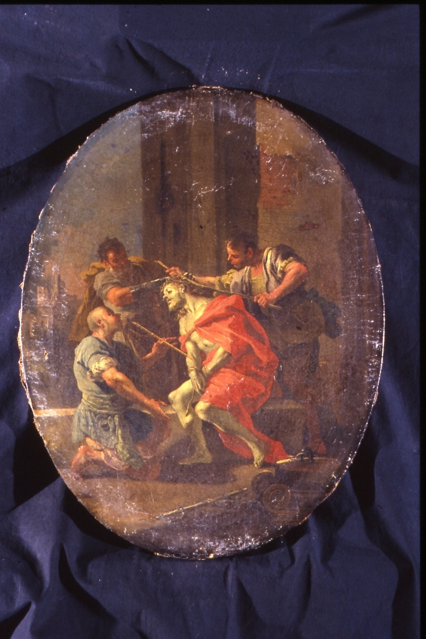incoronazione di spine (dipinto) di Vaccaro Domenico Antonio (secondo quarto sec. XVIII)