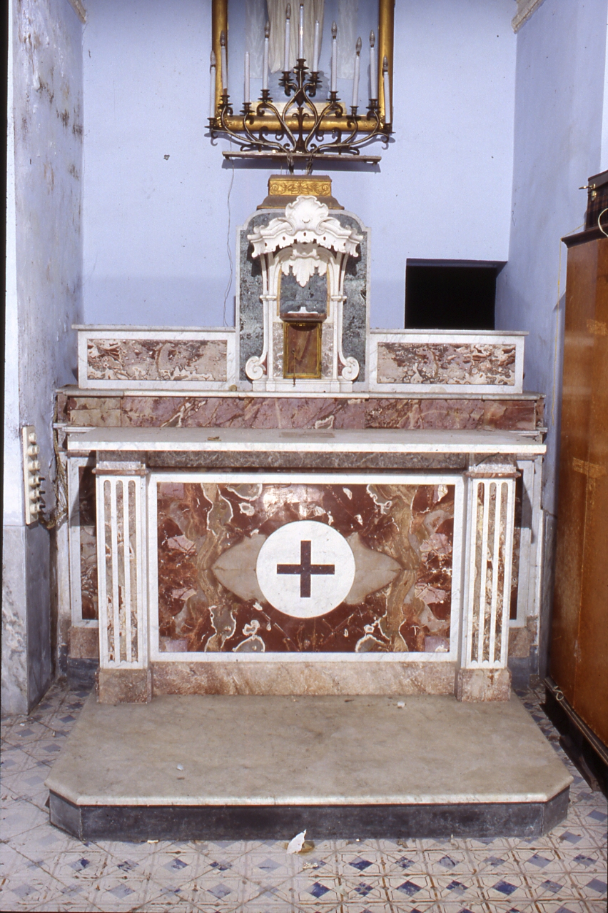 altare - bottega napoletana (fine sec. XIX)