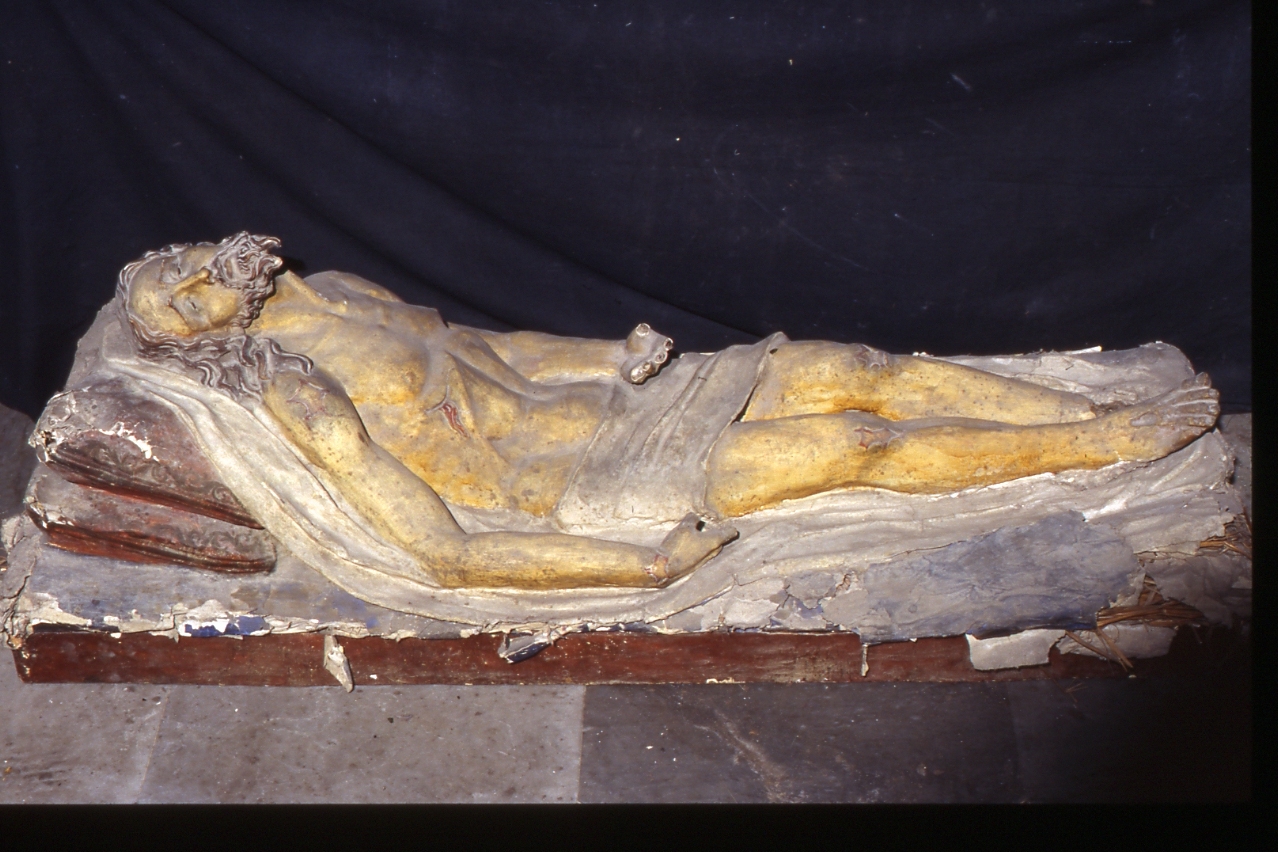Cristo deposto dalla croce (statua) - bottega napoletana (ultimo quarto sec. XIX)