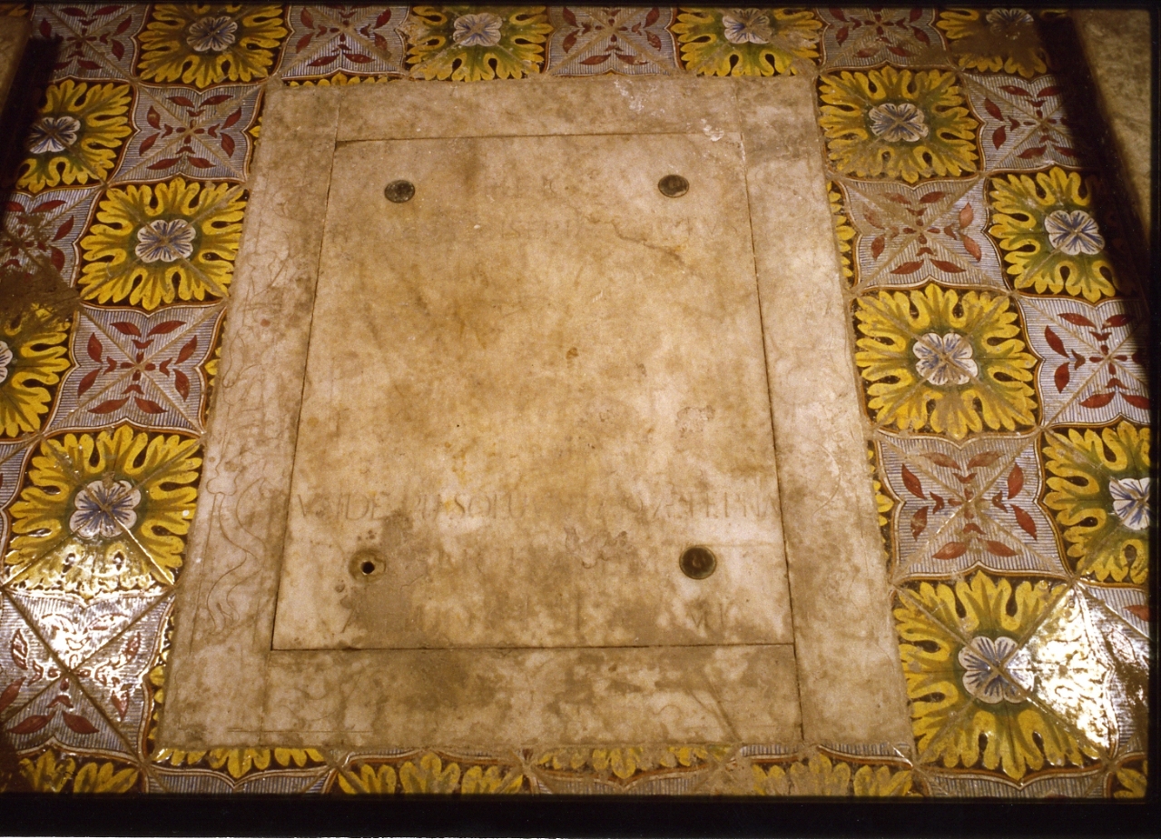 lapide tombale - bottega napoletana (sec. XVIII)